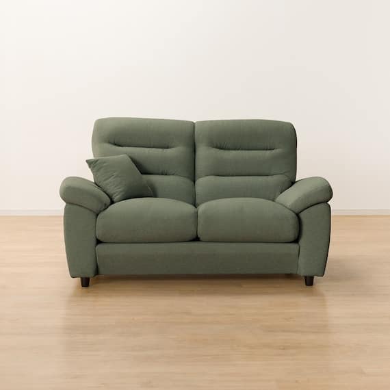 2人掛け布張りソファ　(Nポケット BS12 H-HI AQ-YGR)　<N> [4]