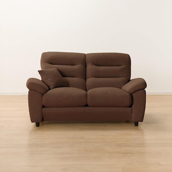 2人掛け布張りソファ　(Nポケット BS12 S-HI Nシールド AQ-BR)　<N> [5]