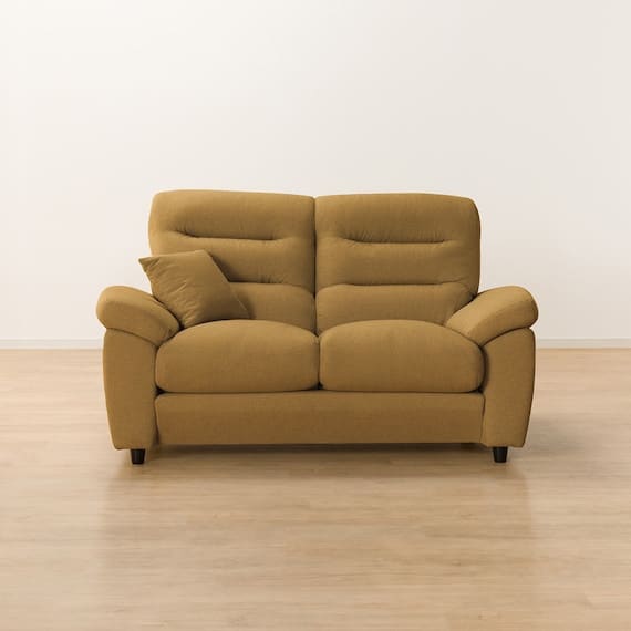 2人掛け布張りソファ　(Nポケット BS12 S-HI Nシールド AQ-YE)　<N> [5]