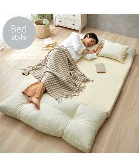 [2人掛け]ソファベッド｜3WAY 14段階リクライニング 日本製 [4]