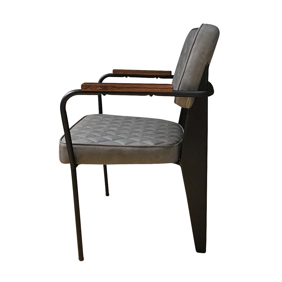 チェア527F【送料無料】グレー [2]