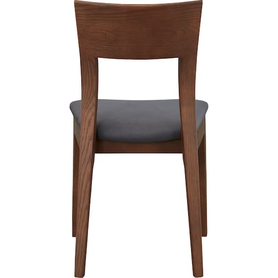 カバー付きダイニングチェア(クウト2 GY/MBR) <N> [4]