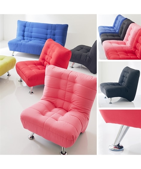 [1人掛け]ソファ｜ローソファ モダンデザイン ファブリック [3]