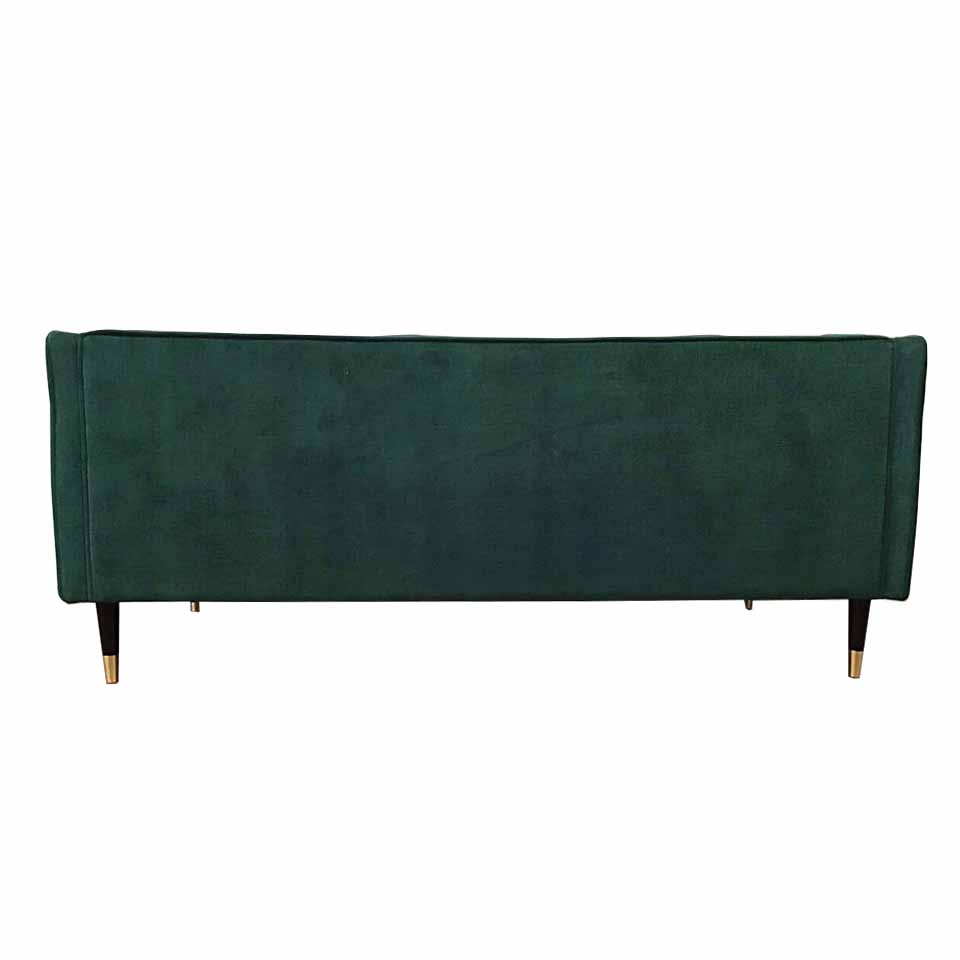 ソファLUXUR 3人掛け【送料・開梱設置無料】グリーン [4]