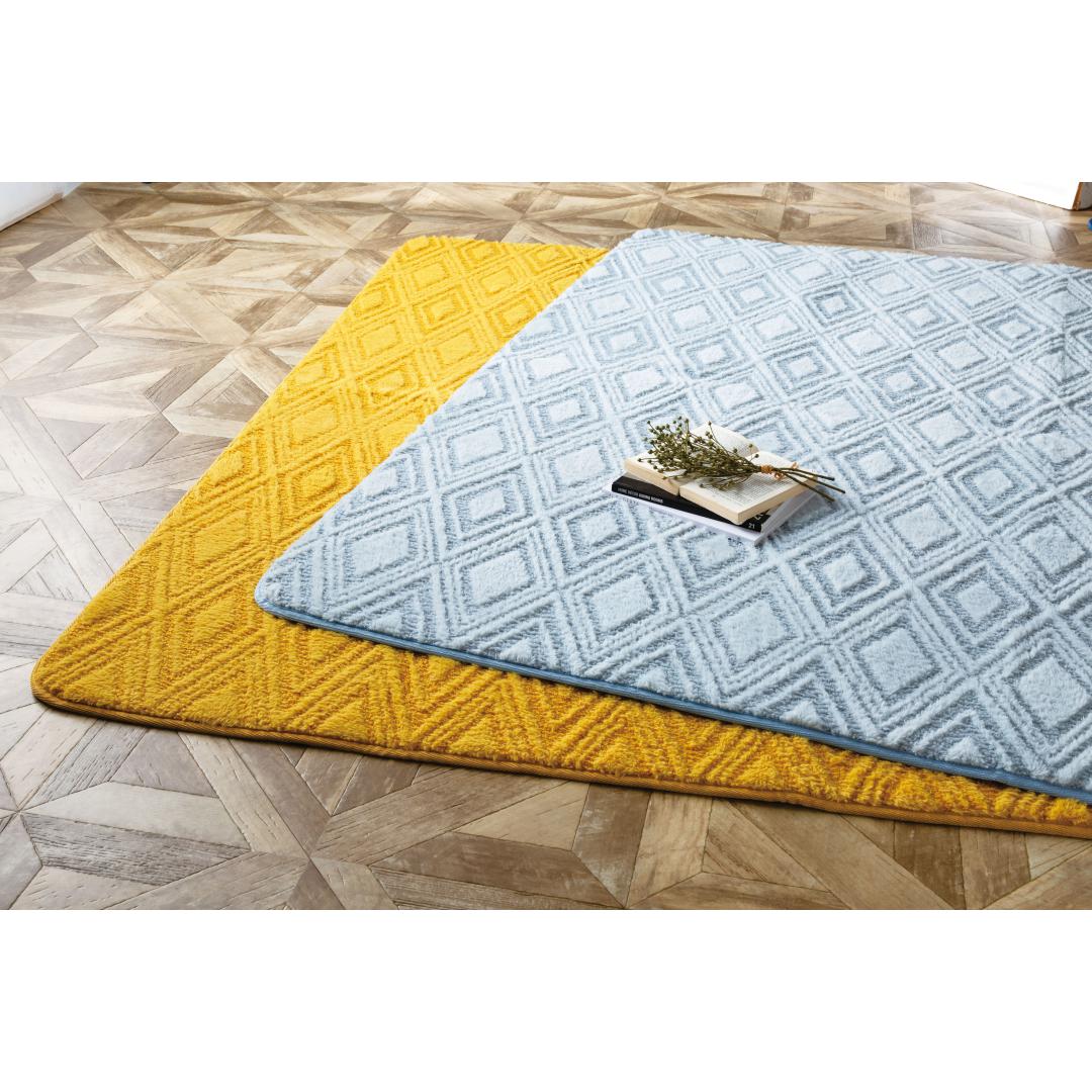 ウレタン入りラグ　ロンボ　LBL(185×185) [2]