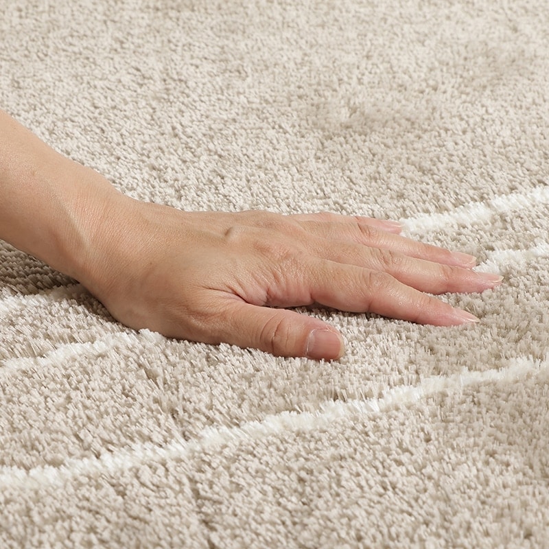 スペースラグ ドロー BE ※3サイズ有 【床暖・ホットカーペット対応】 [5]