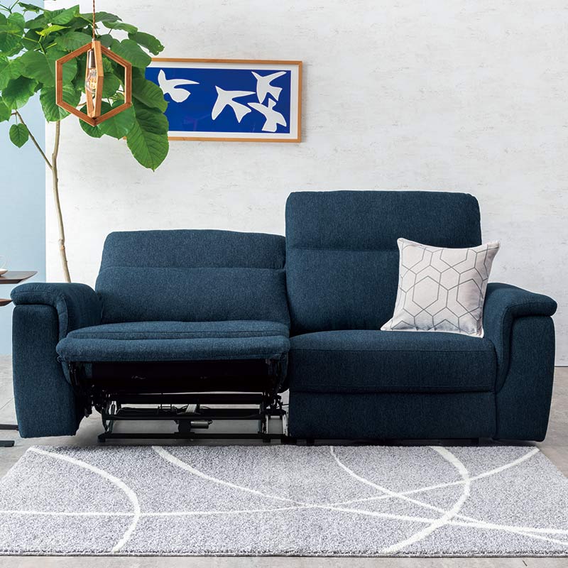 電動ソファ F034 2.5人掛 2.5P DY2030-11 2人掛 2P【大型商品配送】※2サイズ/2カラーより選べます [2]