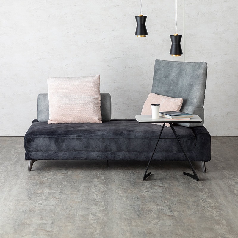 ソファ ZAG NSL18ベース NM/HD SD5/MLBK+IB8 SD4+IOB7 SD4【大型商品配送便でのお届け】※受注生産50日～ ※クッション（ピンク色）別売り [2]