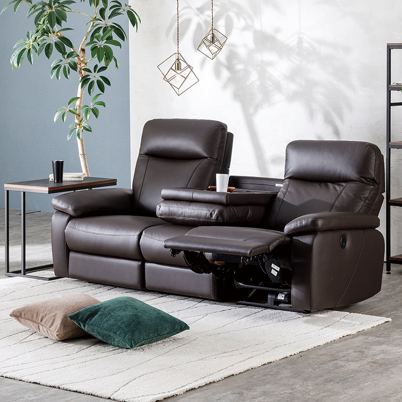 3人掛け電動ソファ MALT3P-3S/41H/1M/B-OM448【大型商品配送】 [3]