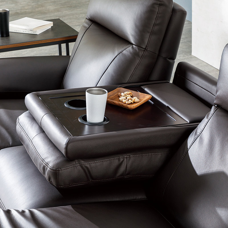 3人掛け電動ソファ MALT3P-3S/41H/1M/B-OM448【大型商品配送】 [4]