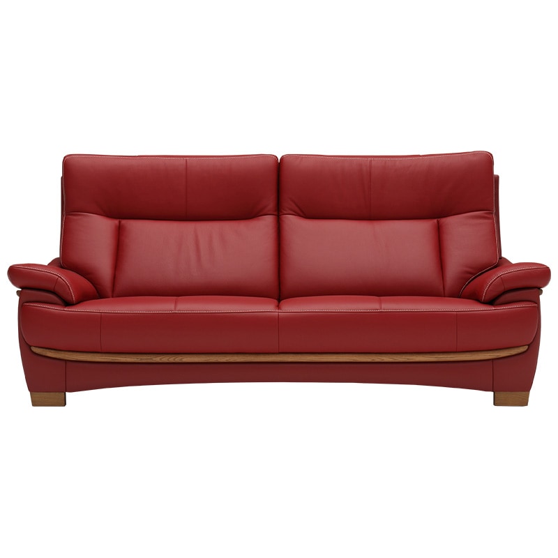 3人掛 ソファ ゼータ Z115Model 張地ストラダ革/木部モルト色  TOKYOinterior×カリモク 【大型商品配送便でのお届け】 ※代引き不可 ※納期5週間～ [2]