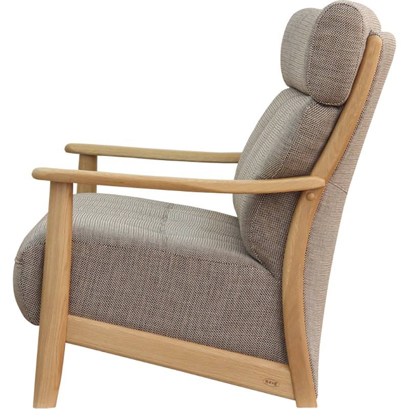 2人掛 ソファ ネージュ2PNA/シャームBR 浜本工芸 【大型商品配送】　※納期5週間～ [2]