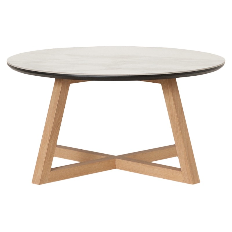 リビングテーブル 天板TSDL-080 WTC+脚TSDL-A NOK【大型商品配送便でのお届け】 [2]