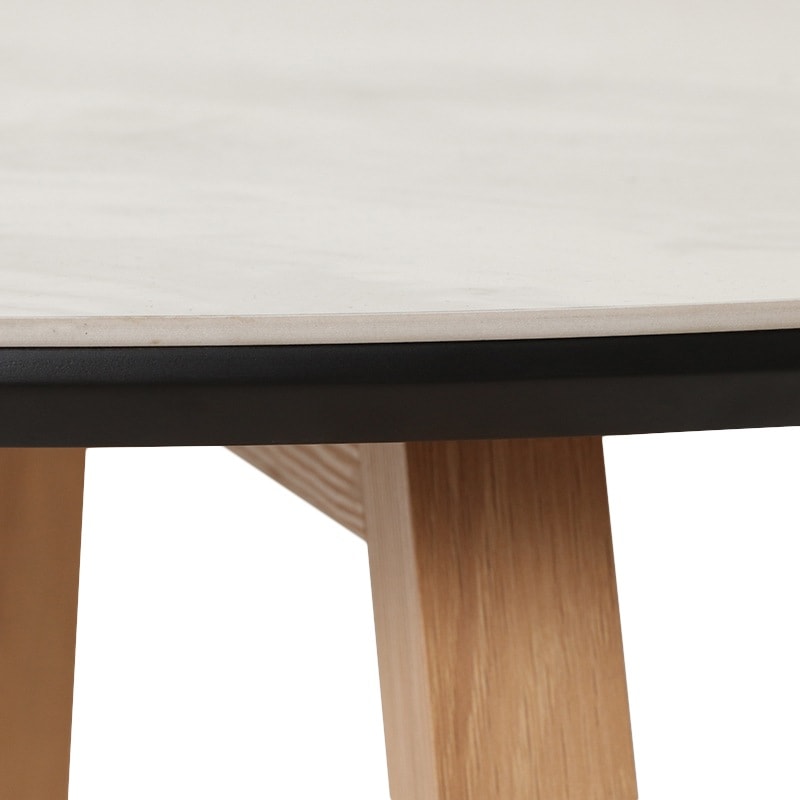 リビングテーブル 天板TSDL-080 WTC+脚TSDL-A NOK【大型商品配送便でのお届け】 [5]