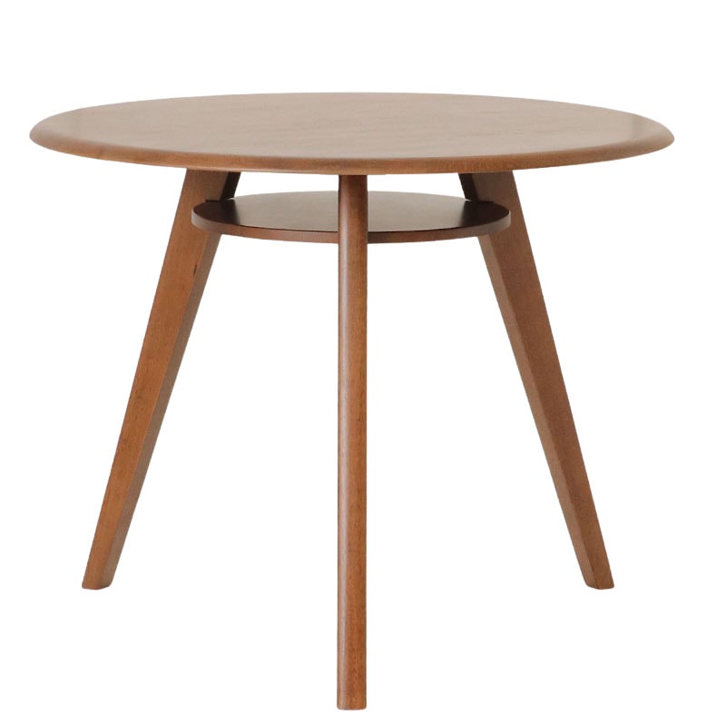 ダイニング3点セット RIGA テーブル90マルDT + 回転チェアAYT-20【大型商品配送】 [3]