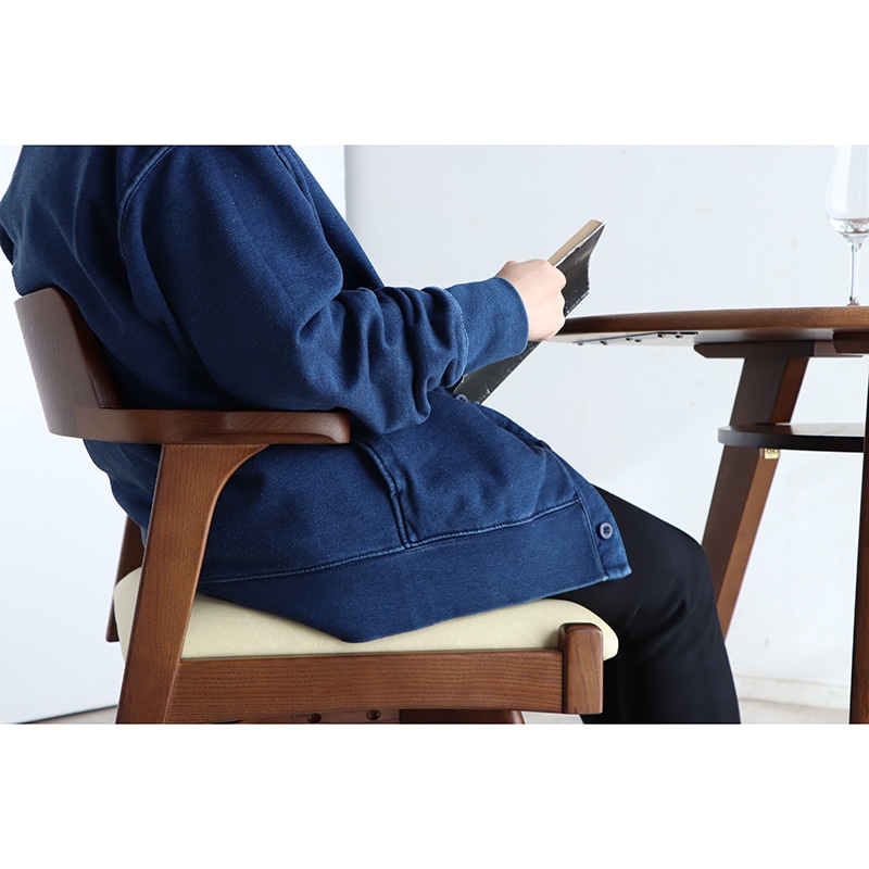 ダイニング3点セット RIGA テーブル90マルDT + 回転チェアAYT-20【大型商品配送】 [5]