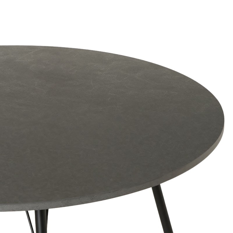 テーブル IF DT-105M SW石目調/BK【お客様組立商品】 [4]