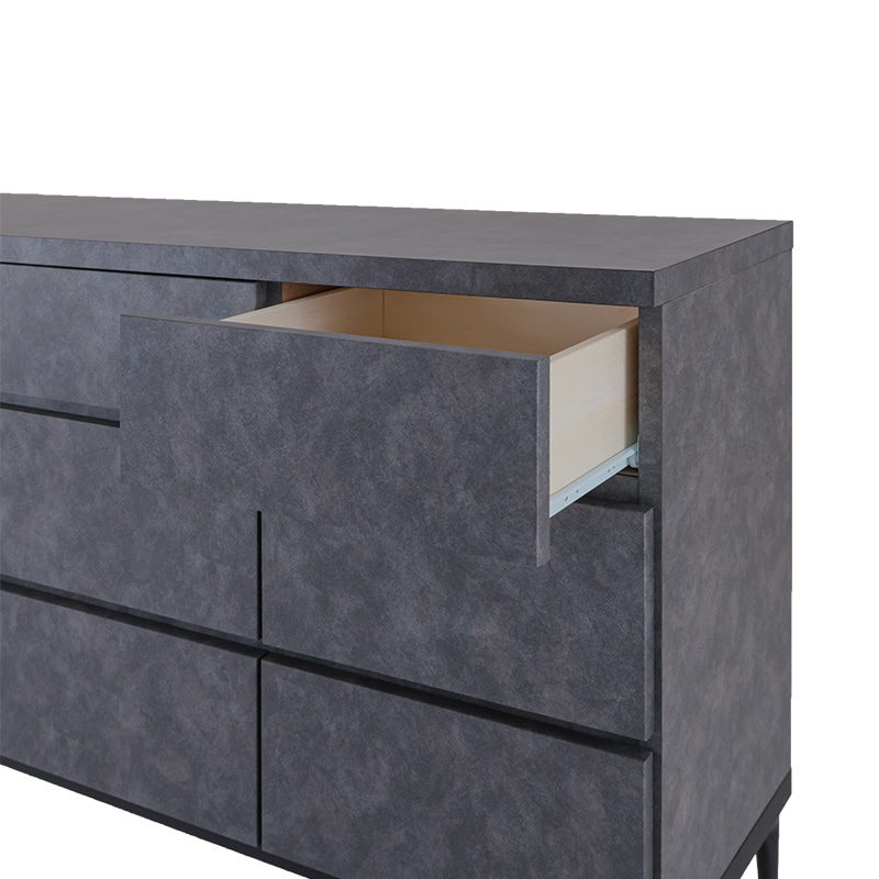 ローチェスト シャーク 120-3【大型商品配送便でのお届け】　 [3]