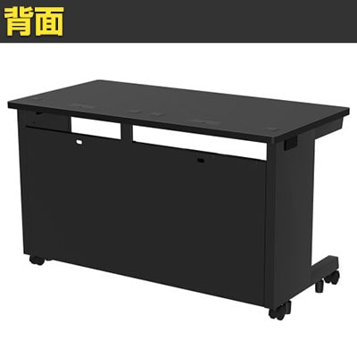 eデスク オフィスデスク ベーシックデスク 豊富なサイズ 天板:メラミン化粧板 幅1200×奥行600×高さ700mm [4]