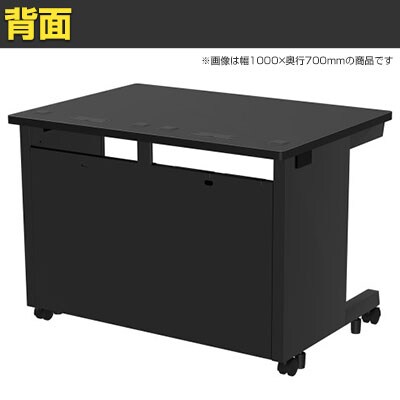eデスク オフィスデスク ベーシックデスク 豊富なサイズ 天板:メラミン化粧板 幅1000×奥行600×高さ700mm [4]
