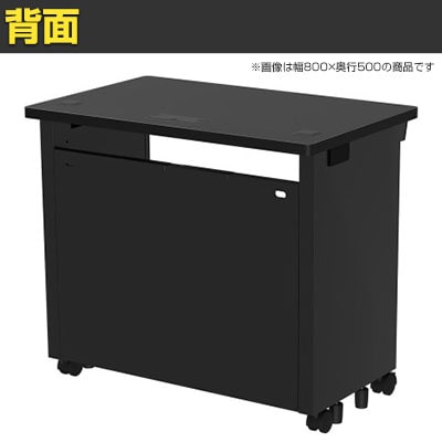 eデスク オフィスデスク ベーシックデスク 豊富なサイズ 天板:メラミン化粧板 幅700×奥行500×高さ700mm [4]