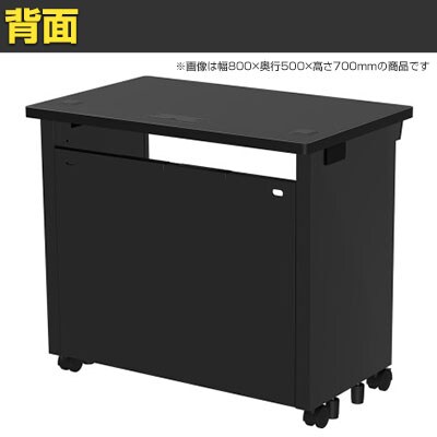 eデスク オフィスデスク ベーシックデスク 豊富なサイズ 天板:メラミン化粧板 幅950×奥行500×高さ720mm [4]