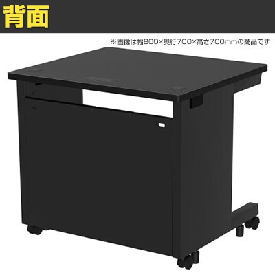 eデスク オフィスデスク ベーシックデスク 豊富なサイズ 天板:メラミン化粧板 幅900×奥行800×高さ720mm [4]