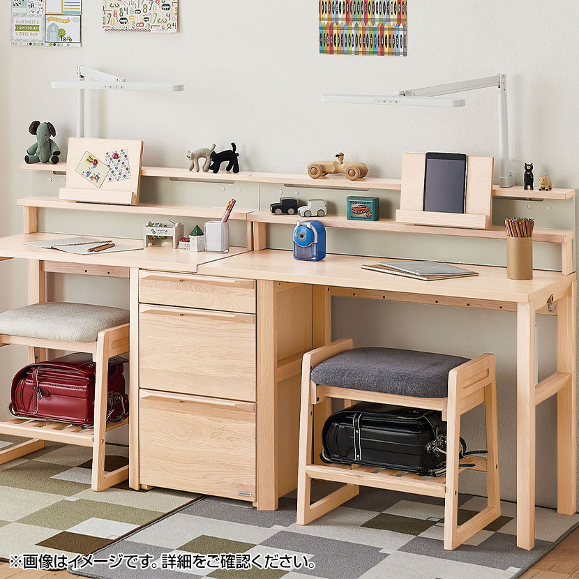 90デスクシェルフ Faliss テレワーク 幅900×奥行121×高さ250mm [3]