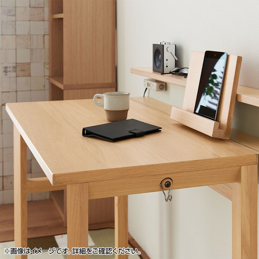 オフィスデスク Faliss 90デスク テレワーク 幅900×奥行480×高さ730mm [5]