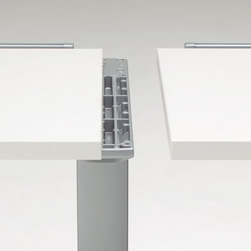 XL-167J | XF DESK TYPE-L XFデスク タイプL 増連型 平机 中間用 幅1650×奥行700×高さ720mm プラス(PLUS) [4]