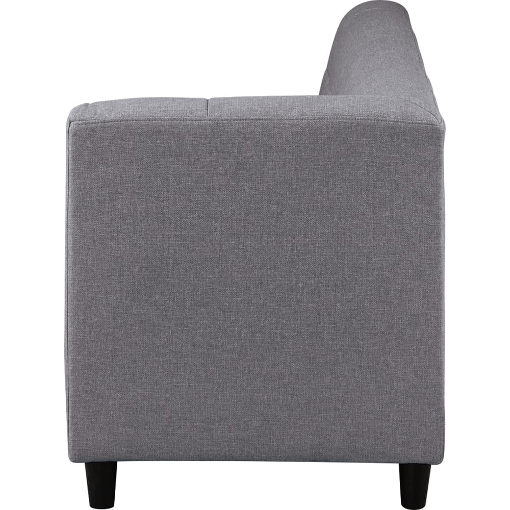 布張り収納付き左肘カウチソファ(ボックス AQ-MGY) <N> [4]