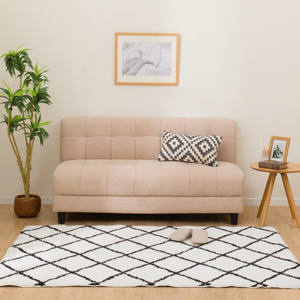 布張り2人掛けソファ(ボックス AQ-BE) <N> [3]