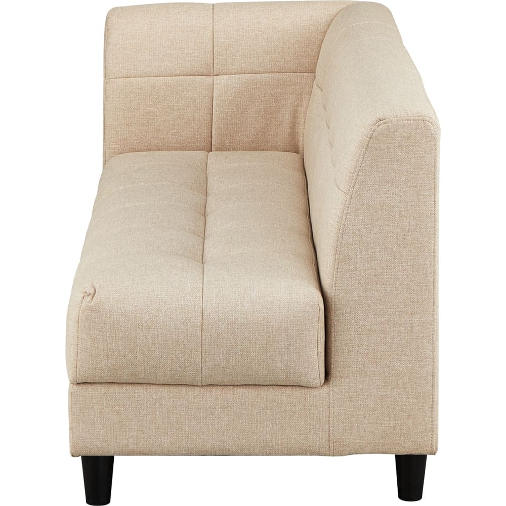 布張り収納付き右肘カウチソファ(ボックス AQ-BE) <N> [4]