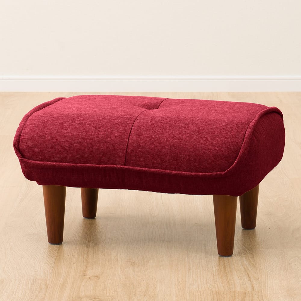 ★【送料無料】　【ネット限定品】　オットマンにもなるカジュアルスツール (ローズ)　<N> [3]