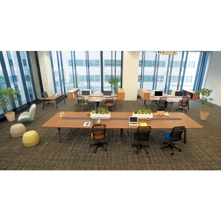 [オプション]PLUS Genelaシリーズ デスク/テーブル 追加幕板 片面 幅1800×高さ290mm GE-18KM [3]