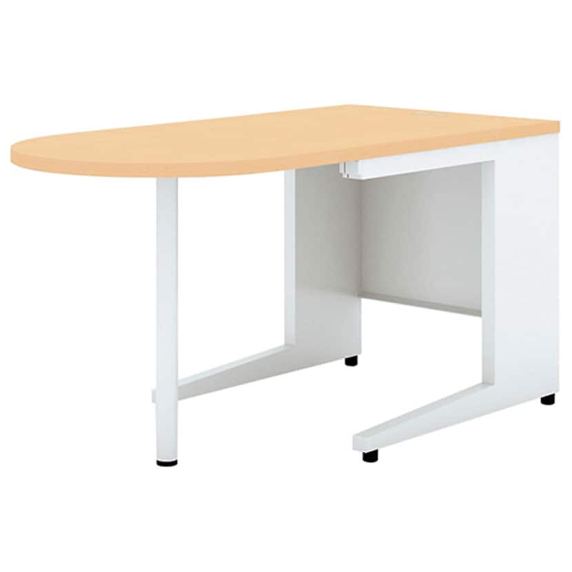 [オプション]US-0714-7U | USシリーズ専用 U型机 奥行700mm用 幅700×奥行1400×高さ720mm プラス(PLUS) [4]