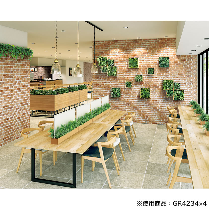 ベルク  フェイクグリーン インテリアグリーン 観葉植物 人工 卓上ポット GR4234 [4]