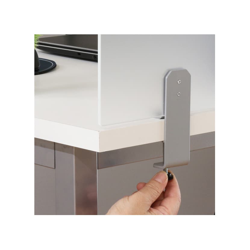 アクリルデスクトップパネル/幅1000mm/HS-YS-S4 [2]