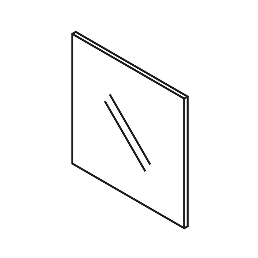 [オプション] XL-88DTP-S | XF DESK TYPE-L XFデスク タイプL デスクトップパネル アクリル ファンクションビーム取付け用 プラス(PLUS) [4]