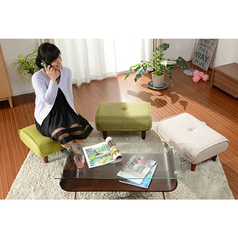 1人掛け 和楽オットマン オットマン スツール チェア [4]