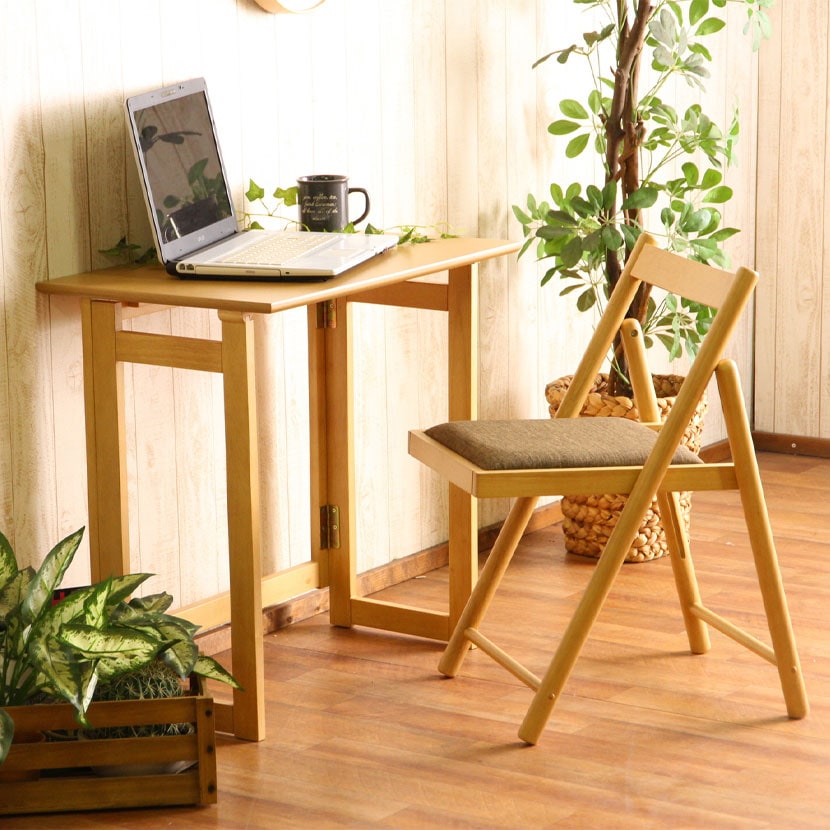 フォールディングチェアー ミラン コンパクト シンプルデザイン 快適座面 幅430×奥行530×座面高さ430mm [4]