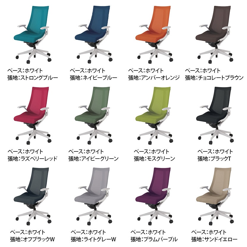 ITOKI(イトーキ)オフィスチェア 事務椅子 アクトチェア プレーンメッシュ ハイバック ランバーサポートなし 固定肘 KG-475JVH [4]