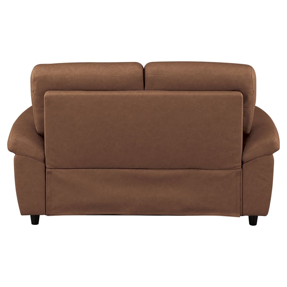 2人用ソファ（クッション１個付）(NポケットA12 H-HI KN-BR) <N> [4]