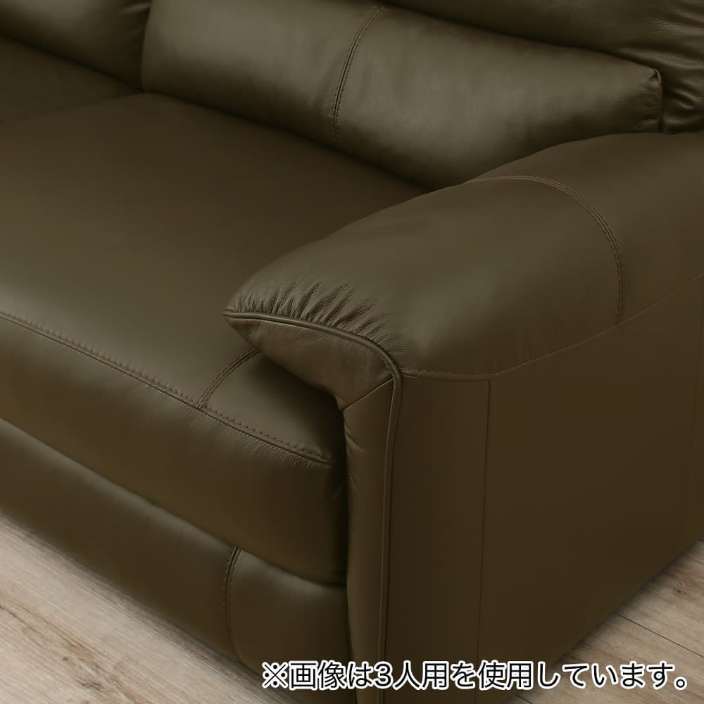 2人掛け両電動リクライニングソファ(ジャファー スタンダードタイプ NB GR) <N> [5]