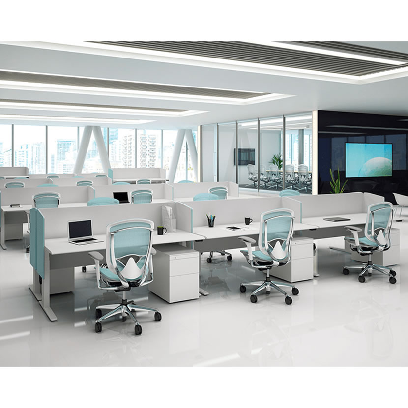 オカムラ コンテッサセコンダ オフィスチェア アジャストアーム ハイバック アルミ脚 ナイロンキャスター 革張り(牛革) ポリッシュフレーム ボディ ブラックボディ okamura Contessa seconda CC83BR [4]