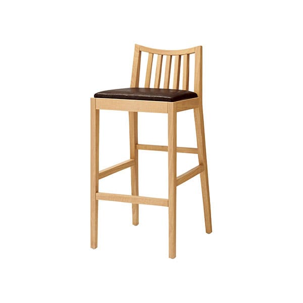 QUON(クオン) ライススタンド PVC(プレザント) カウンターチェア ハイチェア ダイニングチェア 幅400×奥行460×高さ880mm [5]