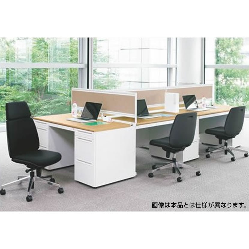 KC-UC50SEL | オフィスチェア Uチェア ホワイトシェル ローバック 樹脂脚 肘なし 取っ手機能 プラス(PLUS) [5]