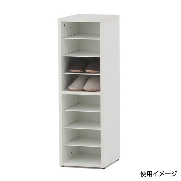 モジュラースリッパラック 幅290×奥行350×高さ930mm [2]