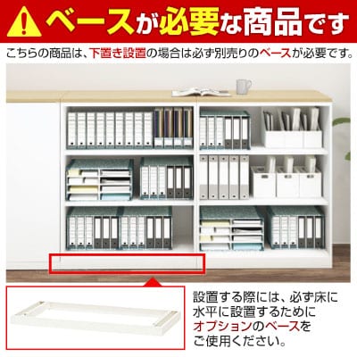 NAIKI(ナイキ) CWシリーズ トレー書庫(コンビ・A4用)(下置き専用)幅899×奥行450×高さ1050mm 収納ケース レターケース 書類ケース 書類整理棚 オフィス収納【国産】 [3]