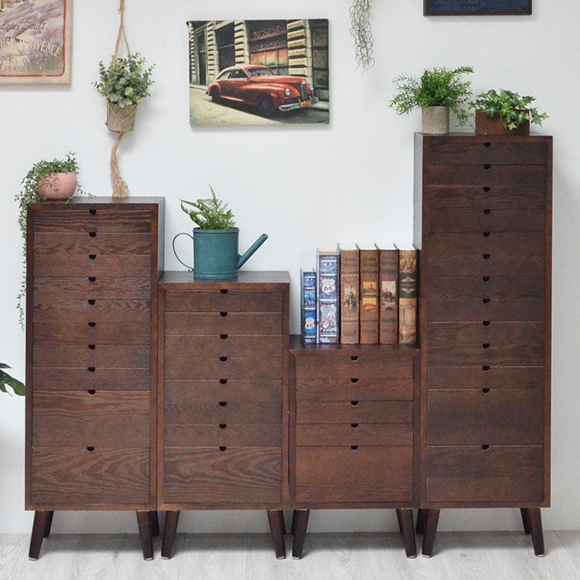 多段チェスト 10段タイプ 幅360×奥行255×高さ990mm [5]